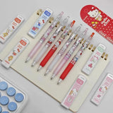 Mechanical Pencil Set with HB Lead Refills Cute Kawaii Stationery Kit
