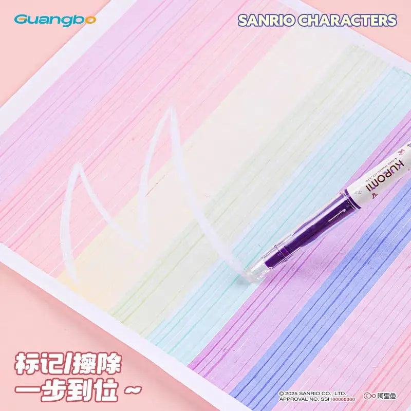 Double Ended Erasable Highlighter Set 6