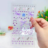 Luxury 3D Butterfly & Rose Rhinestone Phone Case Sticker DIY Kawaii Phone Decoration Kit
