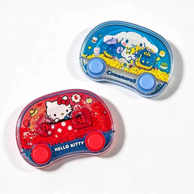 Mini Water Ring Game Cute Handheld Pocket Water Game Toy