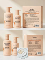 Whitening Shower Gel & Body Lotion Set Brightening & Moisturizing Body Care Duo