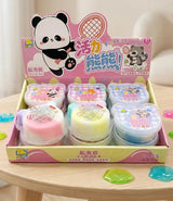 Panda Crystal Mud Slime Soft Stretchy DIY Sensory Slime for Kids