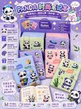 Cute Panda Pocket Diary Notebook Kawaii Mini Journal for Notes, School & Daily Writing