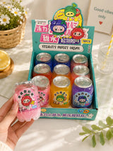 Fruit Soda Crystal Slime Soft Stretchy DIY Sensory Slime for Kids