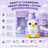 Kids Gentle Cleansing Moisturising Lotion Face & Body Cleanser for Delicate Skin (280g)