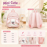 Cute Puppy Mini Kids Backpack Cartoon School Bag for Girls & Boys