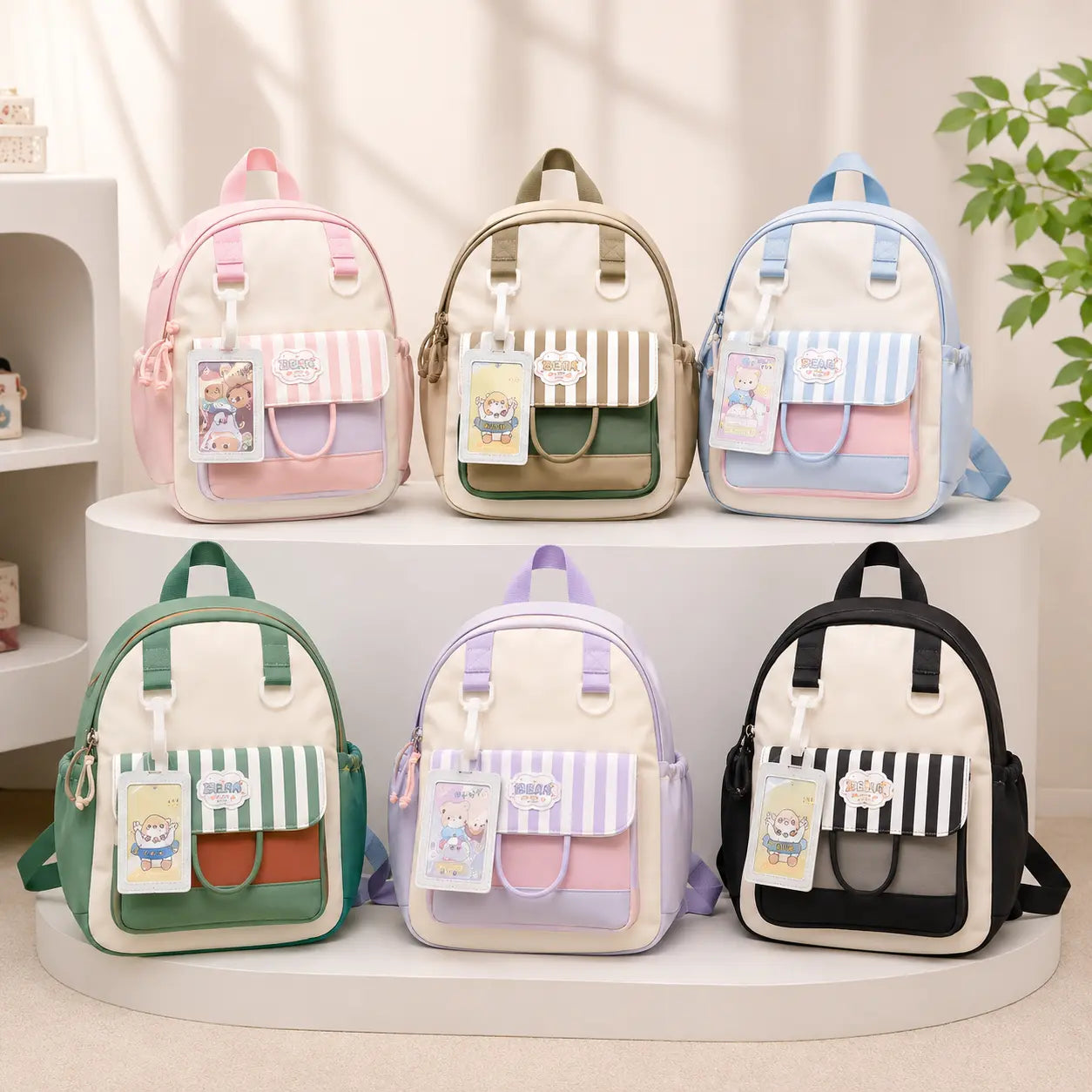 Mini Kids Backpack Cute School Bag for Girls & Boys Lightweight Travel Backpack