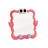 Cute Cartoon Wall Mounted Makeup Mirror with Phone Stand Multifunction Vanity Mirror