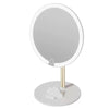 Rechargeable LED Makeup Mirror with Phone Holder 3 Color Touch Light Vanity Mirror