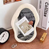 Irregular Wavy Vanity Mirror Aesthetic Desktop Makeup Mirror for Bedroom & Dressing Table