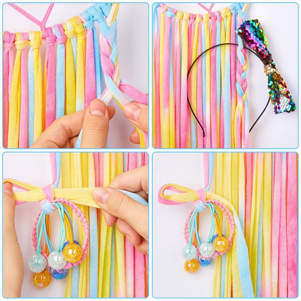 Unicorn Dreamcatcher Hair Clip Holder