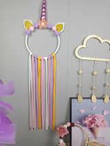 Unicorn Dreamcatcher Hair Clip Holder