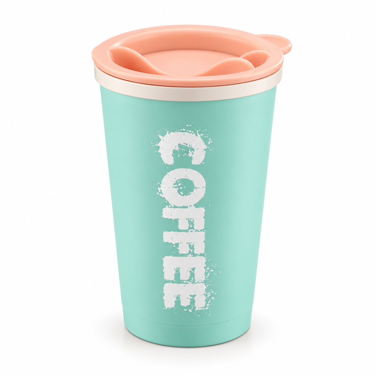 Large Pastel Coffee Cup with Sip Lid