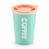 Pastel Coffee Cup with Sip Lid 280ml Reusable Travel Mug