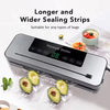 Vacuum Sealer Machine Food Saver with 30cm Sealing Strip, Wet & Dry Modes