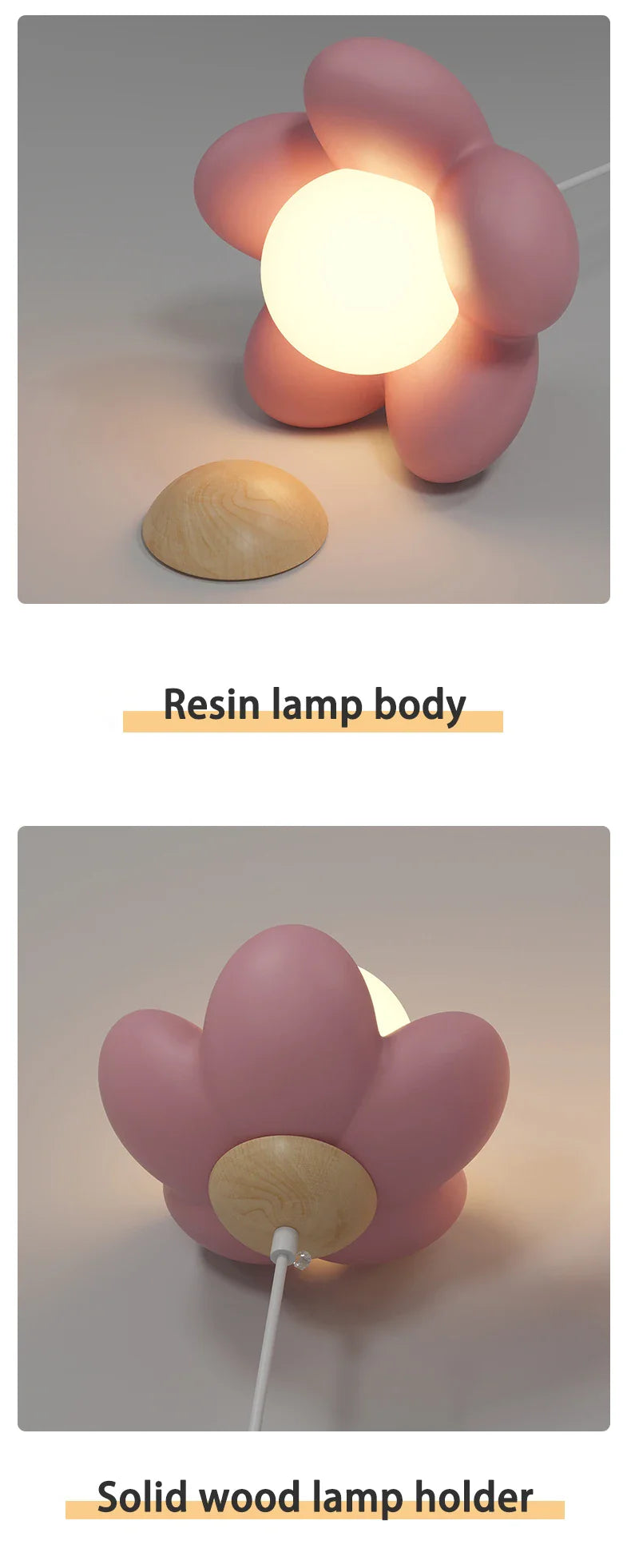 Modern Pink Petal LED Pendant Chandelier AC Indoor Ceiling Light for Kids' Rooms, Bedrooms, Bars & Restaurants