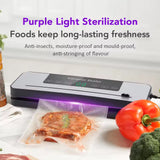 Vacuum Sealer Machine Food Saver with 30cm Sealing Strip, Wet & Dry Modes