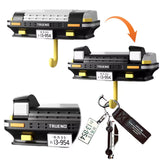 Car Headlight Key Holder Wall Mounted Creative Key Hook Rack Retro JDM Decor for Home Garage & Enthusiast Gift