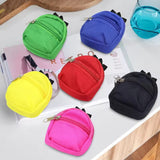 Mini Backpack Keychain Coin Purse Custom Colorful Zero Wallet Bag for Women
