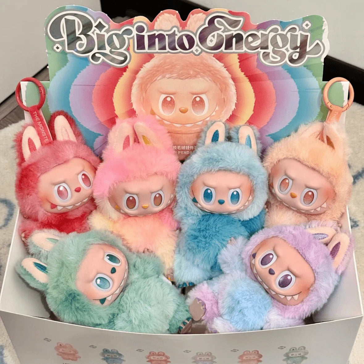 Biginto Energy Blind Box Plush Keychain