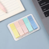 Transparent Fluorescent Index Tabs PET Sticky Notes for Page Markers & Planner Flags