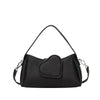Cute Heart Patch Mini Shoulder Bag for Women Stylish Crossbody Handbag SparkelsSparkels