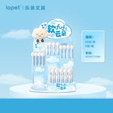 Kawaii Fufu Cloud Press Gel Pen 0.5mm Black Ink Soft Cute Writing Pen