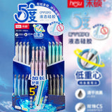 Pastel Liquid Gel Pen 0.5mm Ultra Smooth Soft Grip Writing Pen