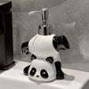 Cute Panda Soap Dispenser Ceramic Liquid Soap & Lotion Pump Bottle for Bathroom & Kitchen SparkelsSparkels
