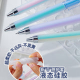 Pastel Liquid Gel Pen 0.5mm Ultra Smooth Soft Grip Writing Pen