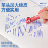 Cute Shake Head Character Gel Pen 0.5mm Smooth Black Ink