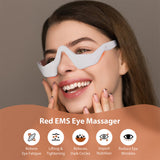 Red Light Eye Massager Glasses EMS Eye Therapy Device for Puffiness Fatigue & Dark Circles SparkelsSparkels