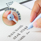 Little Bird Shake Head Gel Pen 0.5mm Black Ink Cute Press Pen