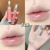 Jelly Plump Lip Oil Gloss Hydrating Tinted Lip Serum with Crystal Applicator SparkelsSparkels
