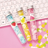 Pack Of 6 Portable Paper Soap Sheets in Bottle Cat Travel Soap Flakes Mini Hand Wash Soap