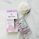 Plain Matte Press-On Nails for Girls