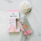 Plain Matte Press-On Nails for Girls