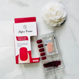 Plain Matte Press-On Nails for Girls