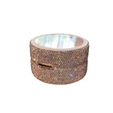 High End Pink Jewelry Storage Box Elegant Organizer for Earrings, Rings & Necklaces