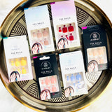 Solid Color Toenail Stickers Easy Self Adhesive Nail Wraps