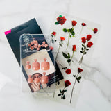 Solid Color Toenail Stickers Easy Self Adhesive Nail Wraps