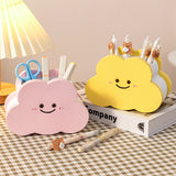 Festival Gift Resin Pen Holder Figurine Decorative Miniature Desk Organizer for Students & Office Desktop