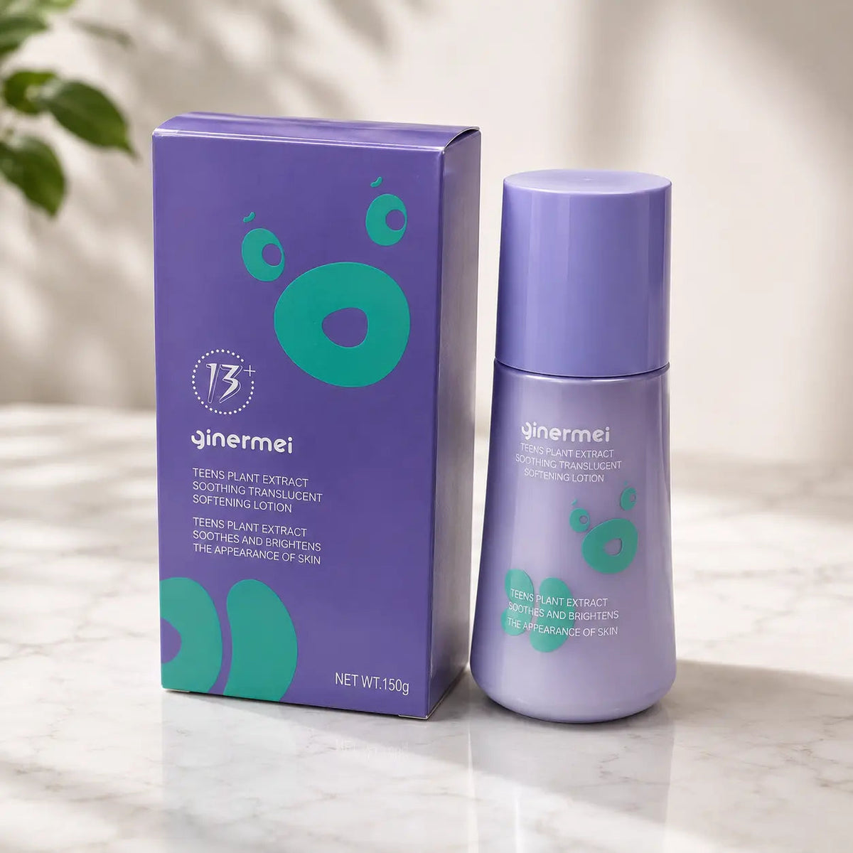 Teen Soothing Softening Lotion Plant Extract Hydrating Face Lotion (150g)