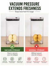 Vacuum Airtight Food Storage Container Multiple Sizes