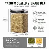 Vacuum Airtight Food Storage Container Multiple Sizes