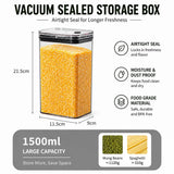 Vacuum Airtight Food Storage Container Multiple Sizes