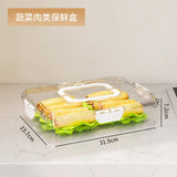 Large Airtight Food Fresh Keeping Storage Box with Handle