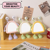 Cute Alien Vanity Makeup Mirror Kawaii Desktop Decorative Mirror for Kids & Girls