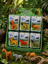 Mini Foam Wild Animal Toy Soft Safari Animal Figure for Kids