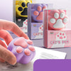 Cute Cat Paw Eraser Soft Squishy Cartoon Paw Eraser for Kids, Students & Desk Decor